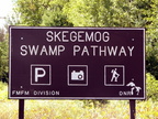 MI Skegemog sign